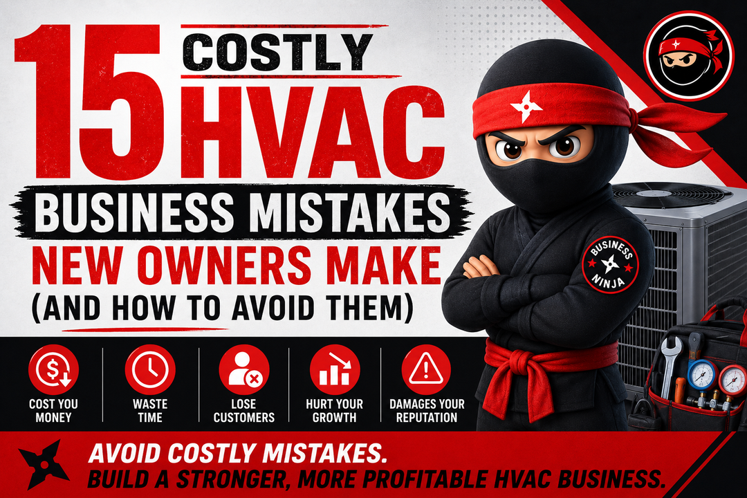 15 Costly HVAC Business Mistakes New Owners Make (And How to Avoid Them)