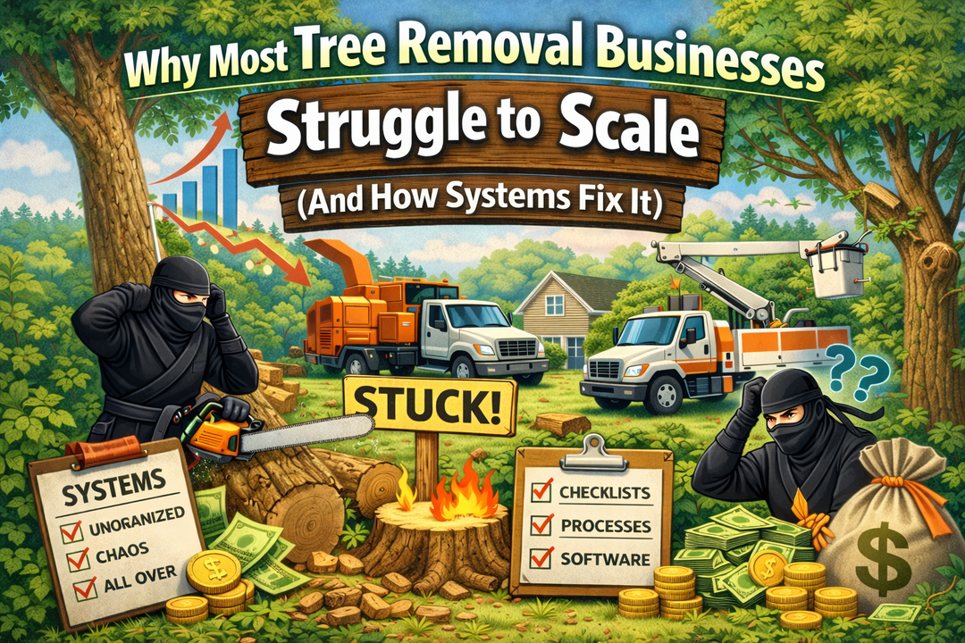 Why Most Tree Removal Businesses Struggle to Scale (And How Systems Fix It)