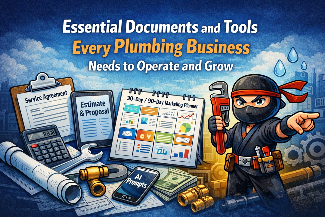 Essential Documents and Tools Every Plumbing Business Needs to Operate and Grow