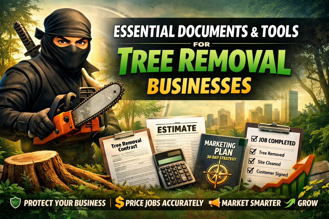 Essential Documents and Tools Every Tree Removal Business Needs to Operate and Grow