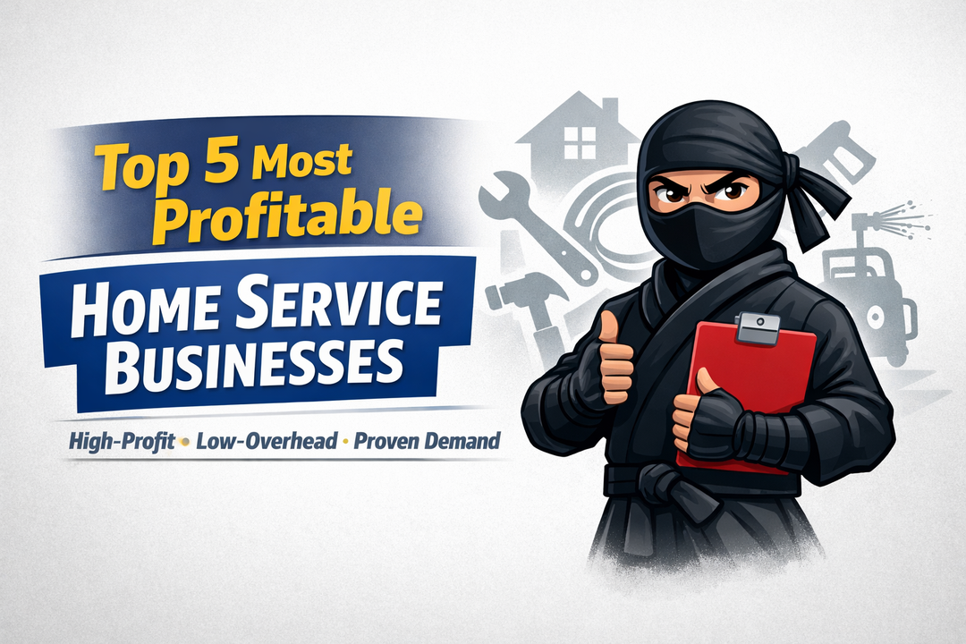 Top 5 Most Profitable Home Service Businesses (High-Profit, Low-Overhead Guide for 2026)