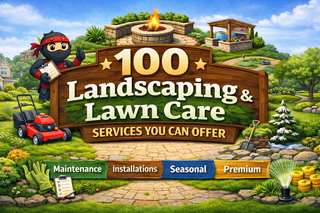 The Complete List of Landscaping and Lawn Care Services (100+ Service Ideas)
