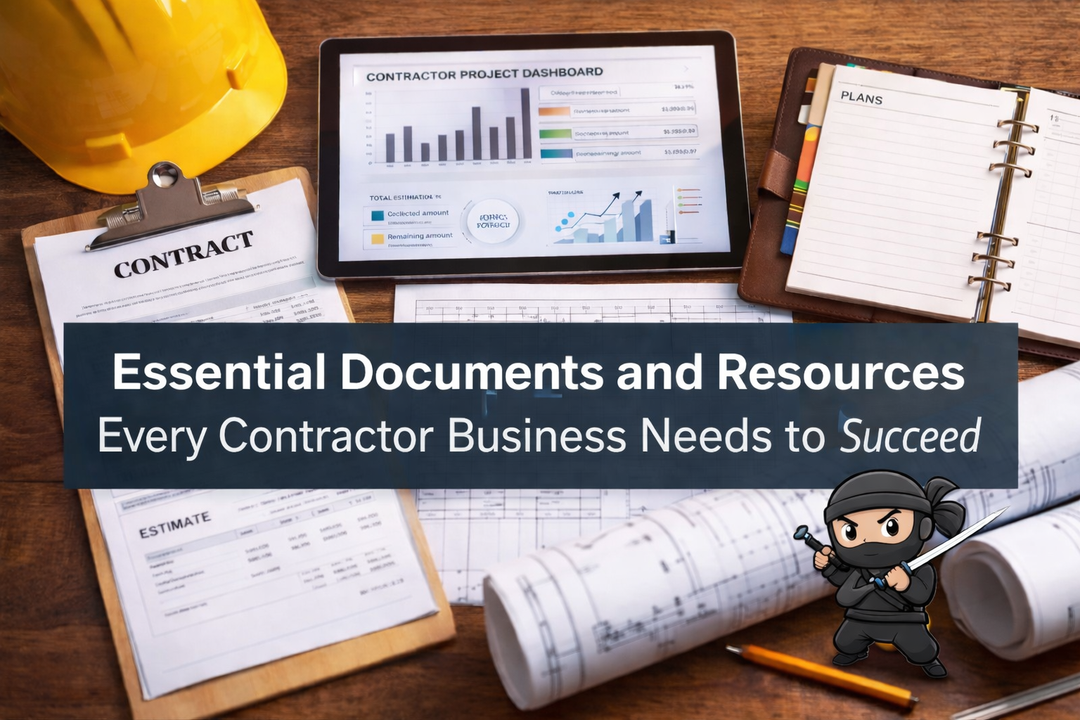 Essential Documents and Resources Every Contractor Business Needs to Succeed
