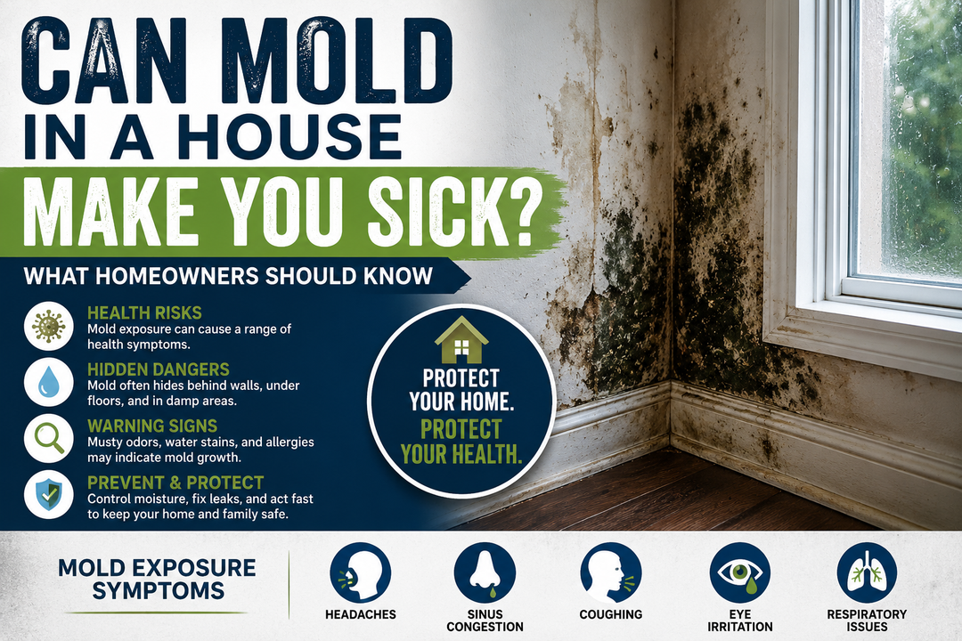 Can Mold in a House Make You Sick? What Homeowners Should Know