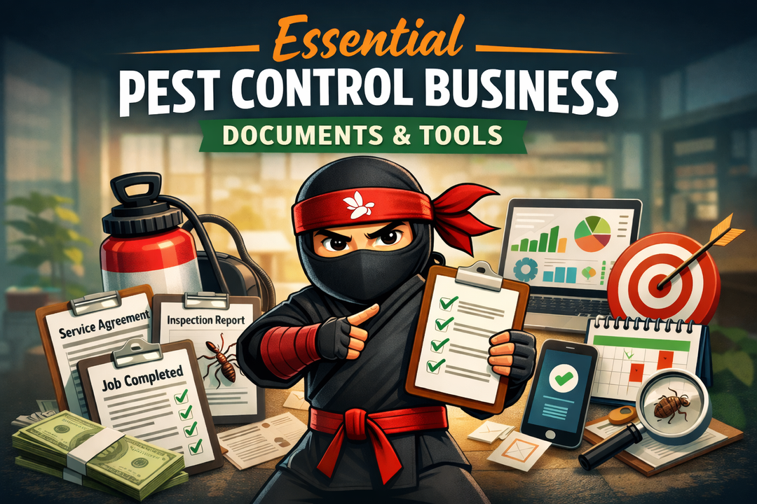 Essential Documents and Tools Every Pest Control Business Needs to Operate and Grow