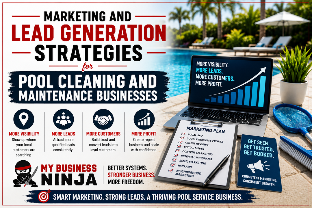 Marketing and Lead Generation Strategies for Pool Cleaning and Maintenance Businesses