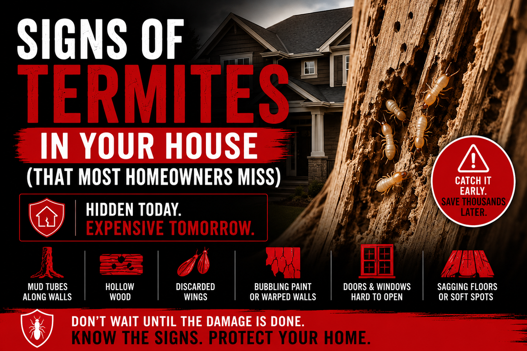 Signs of Termites in Your House (That Most Homeowners Miss)