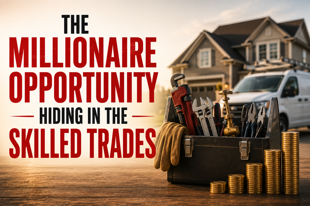 How to Become a Millionaire: Why Skilled Trades May Be the Greatest Wealth Opportunity of the Next Decade