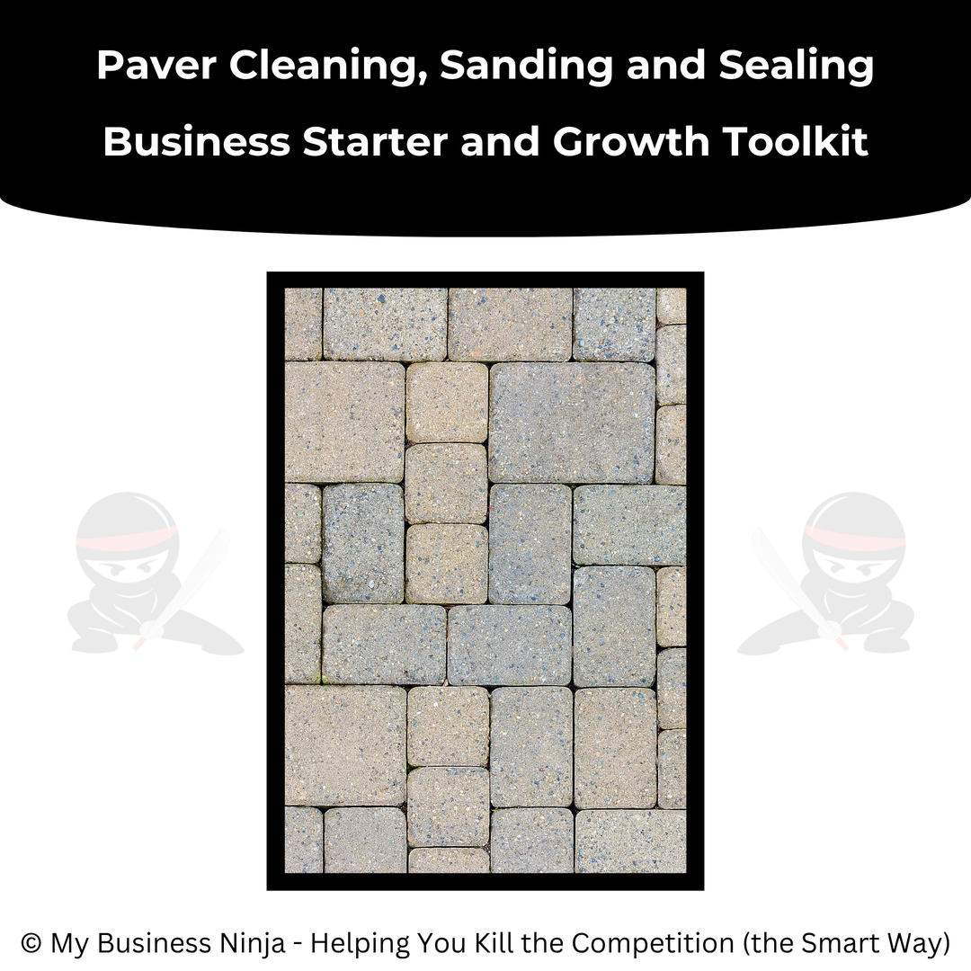 Paver Cleaning, Sanding and Sealing