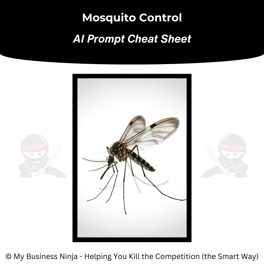 AI Prompt Cheat Sheet (Core) - Mosquito Control