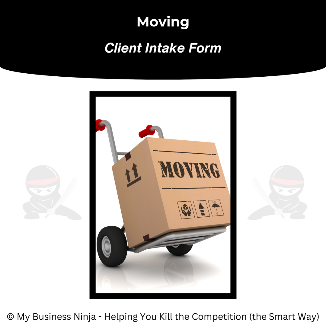 Client Intake Form (Core) - Moving