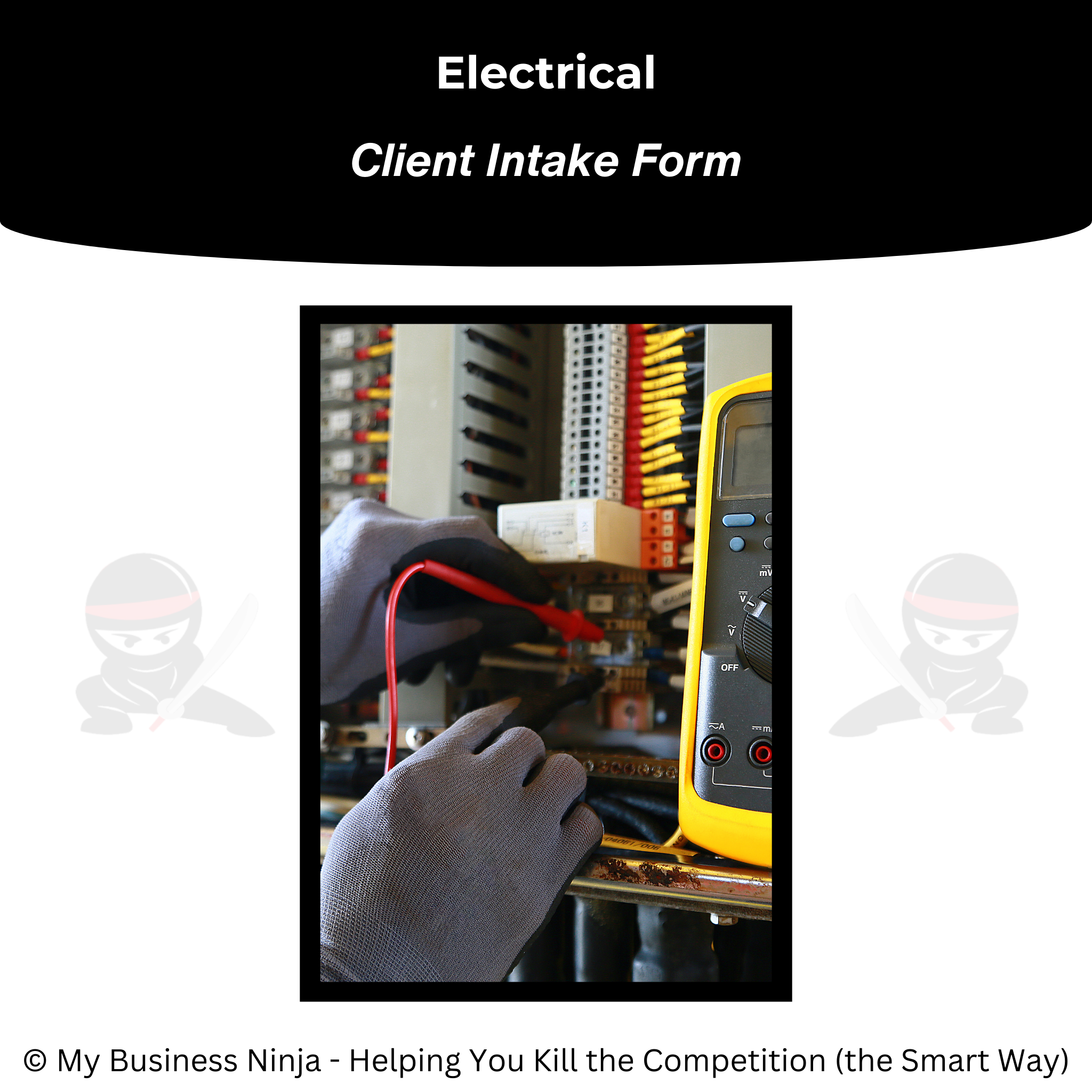 Intake Point Electrical Electrical Client Intake Form | Electrician Service Intake – My ...