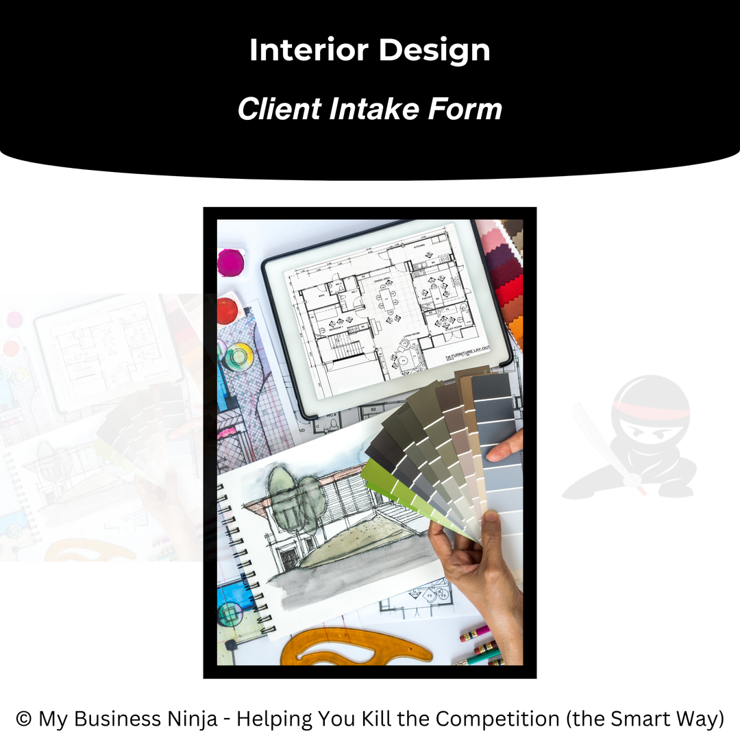 Client Intake Form (Core) - Interior Design
