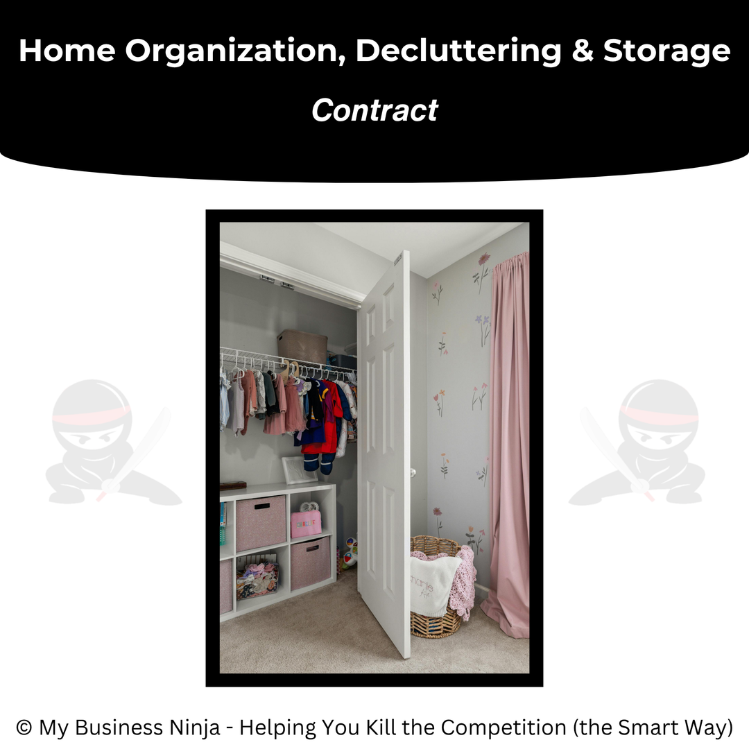 Contract (Core) - Home Organization, Decluttering and Storage Solutions