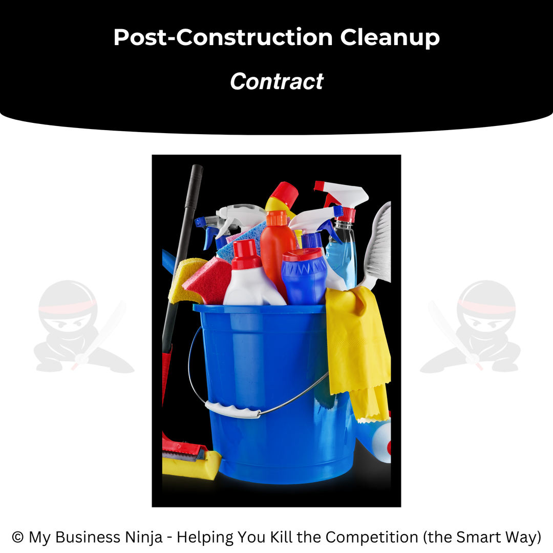 Contract (Core) - Post-Construction Cleanup