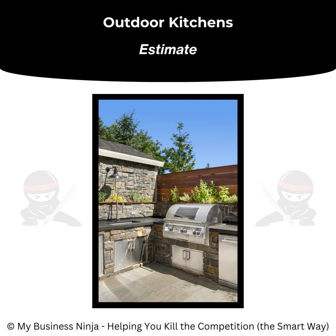 Estimate (Core) - Outdoor Kitchen Design and Build