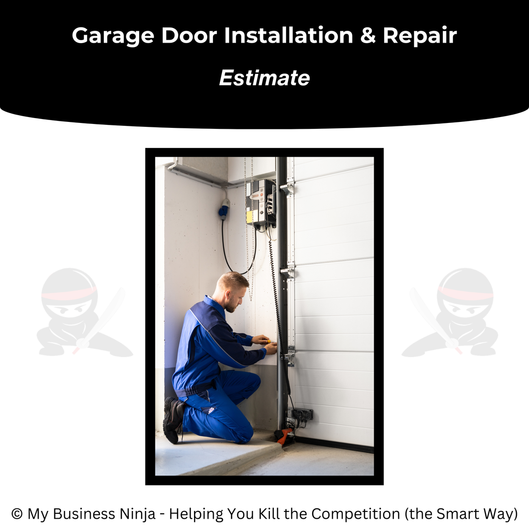 Estimate (Core) - Garage Door Installation & Repair