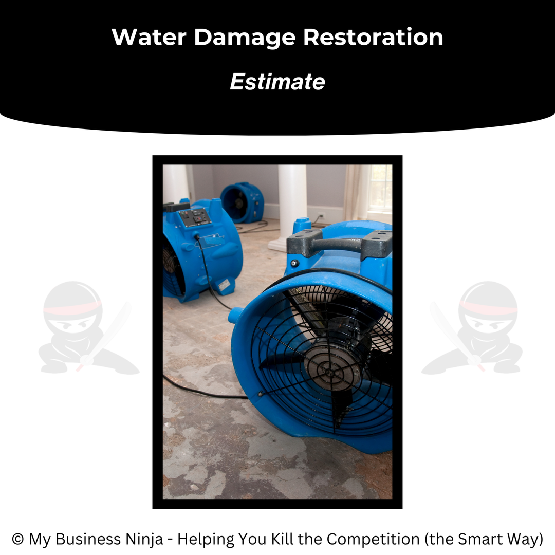 Estimate (Core) - Water Damage Restoration
