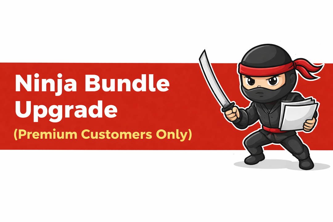 Ninja Bundle Upgrade (Premium Customers Only)